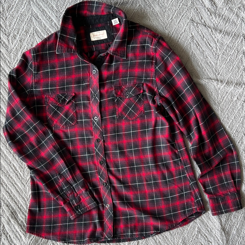 Weatherproof brand women’s Black and Red Checkered Shirt